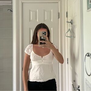 Brandy Melville Button Up Blouse